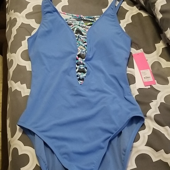 Lilly Pulitzer Other - Lilly Pulitzer Lattice One Piece swimsuit Sz 6 New